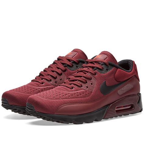 maroon Nike Air Max